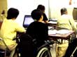 障害者の職業訓練の講師を務める